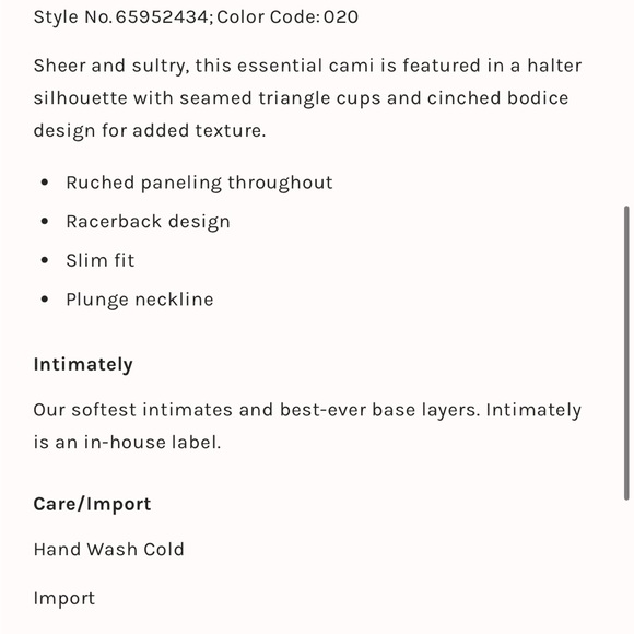 Intimately by Free People In A Cinch Tank Top in “Bitter Bark” Brown - Picture 9 of 9